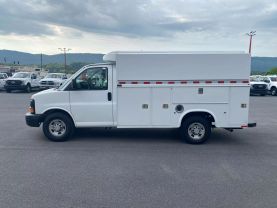 2008 CHEVROLET EXPRESS G3500 10FT KUV KNAPHEIDE SERVICE BED VAN SERVICE/UTILITY TRUCKS V8, 4.8 LITER 2D - Eddies Auto Sales