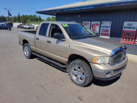 2004 DODGE RAM 1500 QUAD CAB PICKUP V8, HEMI, 5.7 LITER ST PICKUP 4D 8 FT