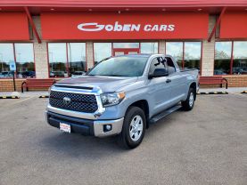 2019 TOYOTA TUNDRA DOUBLE CAB PICKUP V8, 4.6 LITER SR5 PICKUP 4D 6 1/2 FT