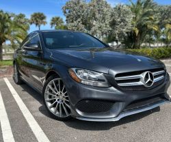 2015 MERCEDES-BENZ C-CLASS SEDAN 4-CYL, TURBO, 2.0 LITER C 300 SEDAN 4D