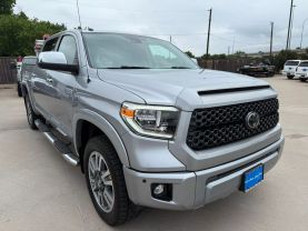 2019 TOYOTA TUNDRA CREWMAX PICKUP V8, 5.7 LITER PLATINUM PICKUP 4D 5 1/2 FT