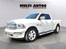 2018 RAM 1500 QUAD CAB PICKUP V6, TURBO ECODIESEL, 3.0L LARAMIE PICKUP 4D 6 1/3 FT