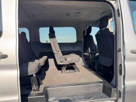 2015 FORD TRANSIT 150 WAGON PASSENGER V6, FLEX FUEL, 3.7 LITER XLT W/LOW ROOF W/SLIDING SIDE DOOR VAN 3D
