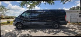 2016 FORD TRANSIT 350 WAGON PASSENGER V6, ECOBOOST, TT, 3.5L XL W/LOW ROOF W/60/40 SIDE DOOR VAN 3D