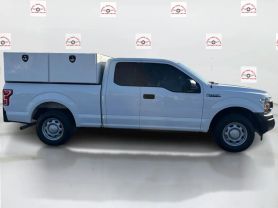 2018 FORD F150 SUPER CAB PICKUP V8, FLEX FUEL, 5.0 LITER XL PICKUP 4D 6 1/2 FT
