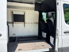 2019 MERCEDES-BENZ SPRINTER 2500 CREW CARGO 4-CYL, TURBO, 2.0 LITER HIGH ROOF W/170" WB VAN 3D at T&T Repairables - used car dealership in Spencer, Indiana.