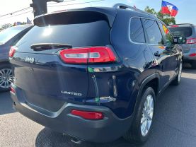 2014 JEEP CHEROKEE SUV V6, 3.2 LITER LIMITED SPORT UTILITY 4D