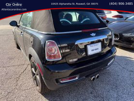 2013 MINI CONVERTIBLE CONVERTIBLE 4-CYL, TURBO, 1.6 LITER COOPER S CONVERTIBLE 2D