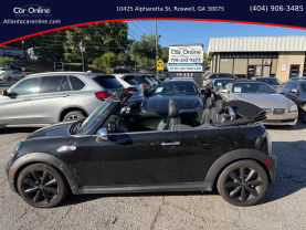 2013 MINI CONVERTIBLE CONVERTIBLE 4-CYL, TURBO, 1.6 LITER COOPER S CONVERTIBLE 2D