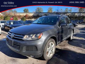2013 VOLKSWAGEN TOUAREG SUV V6, TURBO DIESEL, 3.0 LITER TDI EXECUTIVE SPORT UTILITY 4D