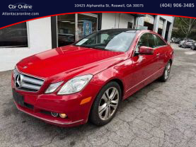 2011 MERCEDES-BENZ E-CLASS COUPE V6, 3.5 LITER E 350 COUPE 2D