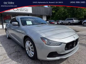 2014 MASERATI GHIBLI SEDAN V6, TWIN TURBO, 3.0 LITER SEDAN 4D