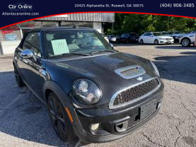 2013 MINI CONVERTIBLE CONVERTIBLE 4-CYL, TURBO, 1.6 LITER COOPER S CONVERTIBLE 2D