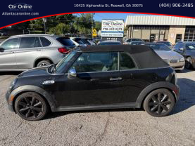 2013 MINI CONVERTIBLE CONVERTIBLE 4-CYL, TURBO, 1.6 LITER COOPER S CONVERTIBLE 2D