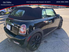 2013 MINI CONVERTIBLE CONVERTIBLE 4-CYL, TURBO, 1.6 LITER COOPER S CONVERTIBLE 2D
