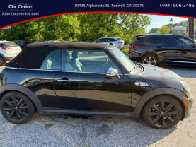 2013 MINI CONVERTIBLE CONVERTIBLE 4-CYL, TURBO, 1.6 LITER COOPER S CONVERTIBLE 2D