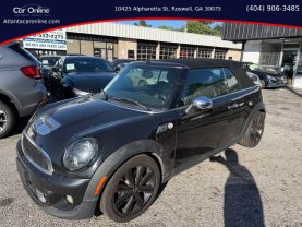2013 MINI CONVERTIBLE CONVERTIBLE 4-CYL, TURBO, 1.6 LITER COOPER S CONVERTIBLE 2D