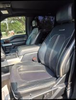 2017 FORD F250 SUPER DUTY CREW CAB PICKUP V8, TURBO DIESEL, 6.7L PLATINUM PICKUP 4D 6 3/4 FT