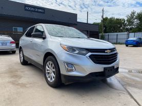 2021 CHEVROLET EQUINOX SUV 4-CYL, TURBO, 1.5 LITER LS SPORT UTILITY 4D at Motors On Wheels - used car dealership in Houston, Texas.