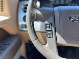 2013 FORD F150 SUPERCREW CAB PICKUP V8, FLEX FUEL, 5.0 LITER LARIAT PICKUP 4D 6 1/2 FT - The Auto Lot
