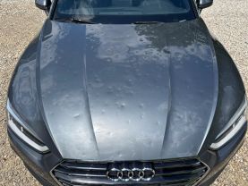 2019 AUDI A5 CONVERTIBLE 4-CYL, TURBO, 2.0 LITER PREMIUM PLUS CABRIOLET 2D at T&T Repairables - used car dealership in Spencer, Indiana.