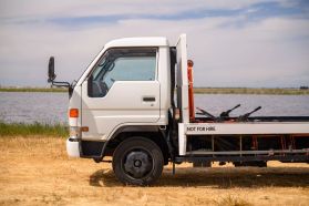 1997 TOYOTA DYNA TRUCK 15B-FT CAR HAULER