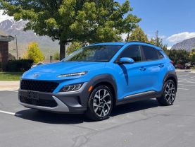 2022 HYUNDAI KONA SUV 4-CYL, TURBO, GDI, 1.6 LITER LIMITED SPORT UTILITY 4D