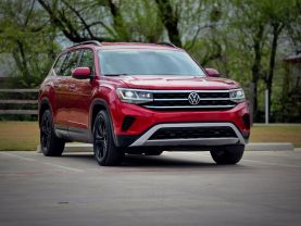 2022 VOLKSWAGEN ATLAS SUV V6, 3.6 LITER SE W/TECH PKG SPORT UTILITY 4D