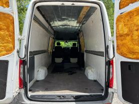2019 MERCEDES-BENZ SPRINTER 2500 CREW CARGO 4-CYL, TURBO, 2.0 LITER HIGH ROOF W/170" WB VAN 3D at T&T Repairables - used car dealership in Spencer, Indiana.