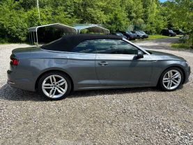 2019 AUDI A5 CONVERTIBLE 4-CYL, TURBO, 2.0 LITER PREMIUM PLUS CABRIOLET 2D at T&T Repairables - used car dealership in Spencer, Indiana.