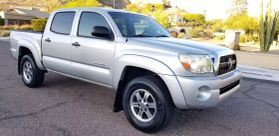 2011 TOYOTA TACOMA DOUBLE CAB PICKUP V6, 4.0 LITER PRERUNNER PICKUP 4D 5 FT at The One Autosales Inc in Phoenix , AZ 85022  33.60461470880989, -112.03641575767358
