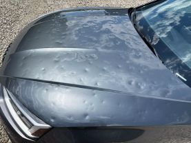 2019 AUDI A5 CONVERTIBLE 4-CYL, TURBO, 2.0 LITER PREMIUM PLUS CABRIOLET 2D at T&T Repairables - used car dealership in Spencer, Indiana.