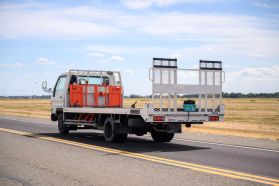 1997 TOYOTA DYNA TRUCK 15B-FT CAR HAULER