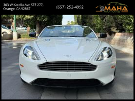 2015 ASTON MARTIN DB9 CONVERTIBLE V12, 6.0 LITER VOLANTE CONVERTIBLE 2D
