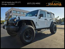 2012 JEEP WRANGLER SUV V6, 3.6 LITER UNLIMITED SPORT SUV 4D