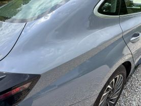 2024 HYUNDAI SONATA HYBRID SEDAN 4-CYL, HYBRID, GDI, 2.0 LITER LIMITED SEDAN 4D at T&T Repairables - used car dealership in Spencer, Indiana.