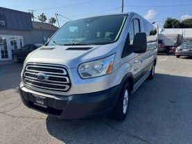 2015 FORD TRANSIT 150 WAGON PASSENGER V6, FLEX FUEL, 3.7 LITER XLT W/LOW ROOF W/SLIDING SIDE DOOR VAN 3D