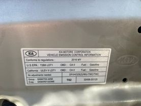 2016 KIA SPORTAGE SUV 4-CYL, GDI, 2.4 LITER LX SPORT UTILITY 4D