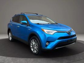 2017 TOYOTA RAV4 HYBRID SUV 4-CYL, HYBRID, 2.5 LITER LIMITED SPORT UTILITY 4D