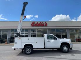 2014 CHEVROLET SILVERADO 3500 HD MECHANIC CRANE TRUCK 3,200 LBS STELLAR CRANE MECHANIC CRANE TRUCK V8, 6.0 LITER REG CAB  2D - Eddies Auto Sales
