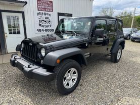 2016 JEEP WRANGLER SUV V6, 3.6 LITER UNLIMITED SPORT SUV 4D