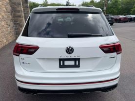 2022 VOLKSWAGEN TIGUAN SUV 4-CYL, TURBO, 2.0 LITER SE R-LINE BLACK 4MOTION SPORT UTILITY 4D - Gesner Auto Inc in Taunton, MA, 41.88613, -71.14527