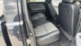 2011 RAM DAKOTA CREW CAB PICKUP V8, FLEX FUEL, 4.7 LITER LARAMIE PICKUP 4D 5 1/4 FT