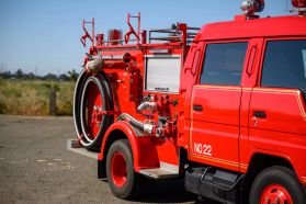 1997 TOYOTA DYNA TRUCK 15B FIRE TRUCK