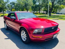 2007 FORD MUSTANG CONVERTIBLE V6, 4.0 LITER PREMIUM CONVERTIBLE 2D