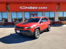 2019 JEEP CHEROKEE SUV V6, 3.2 LITER TRAILHAWK SPORT UTILITY 4D