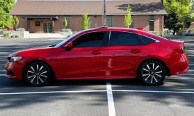 2022 HONDA CIVIC SEDAN RALLYE RED AUTOMATIC - Capital City Auto