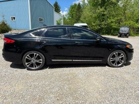 2020 FORD FUSION SEDAN 4-CYL, ECOBOOST, TURBO, 2.0 LITER TITANIUM SEDAN 4D at T&T Repairables - used car dealership in Spencer, Indiana.
