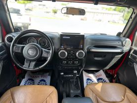 2011 JEEP WRANGLER SUV RED AUTOMATIC - Auto Solutions of Greensboro LLC, NC, 36.05701, -79.84368