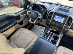 2017 FORD F150 SUPERCREW CAB PICKUP V6, ECOBOOST, 2.7T LARIAT PICKUP 4D 5 1/2 FT